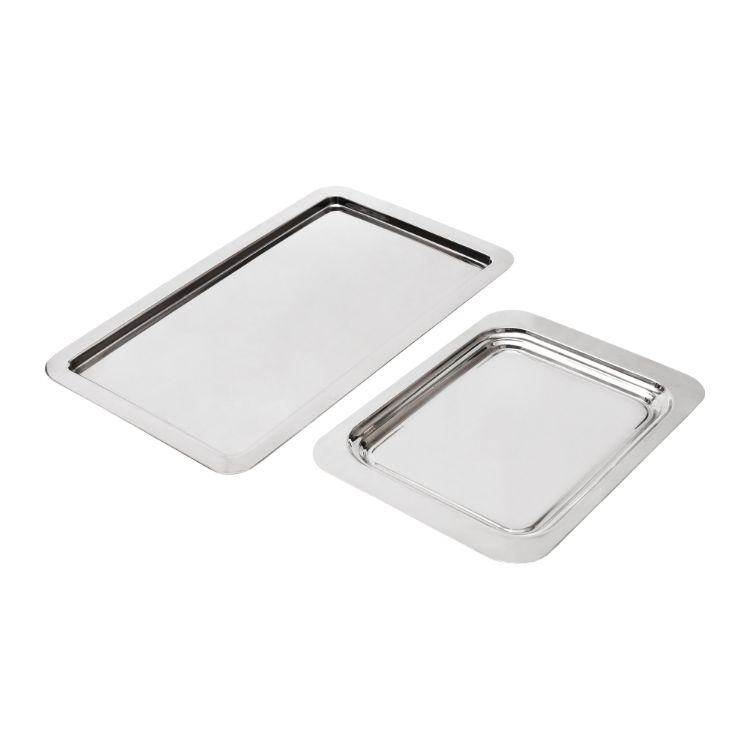 Charola oval rectangular | 2 tamaños