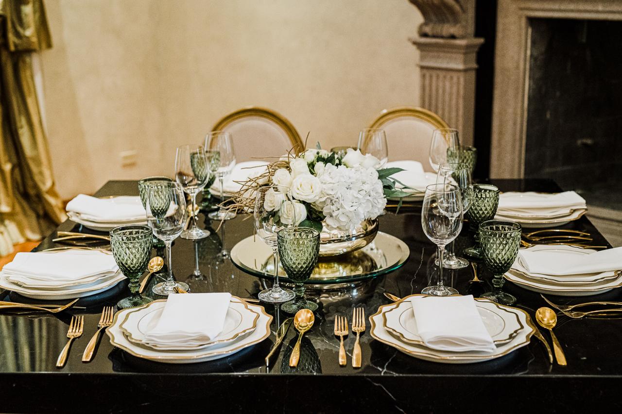 Copa Rombos verde musgo