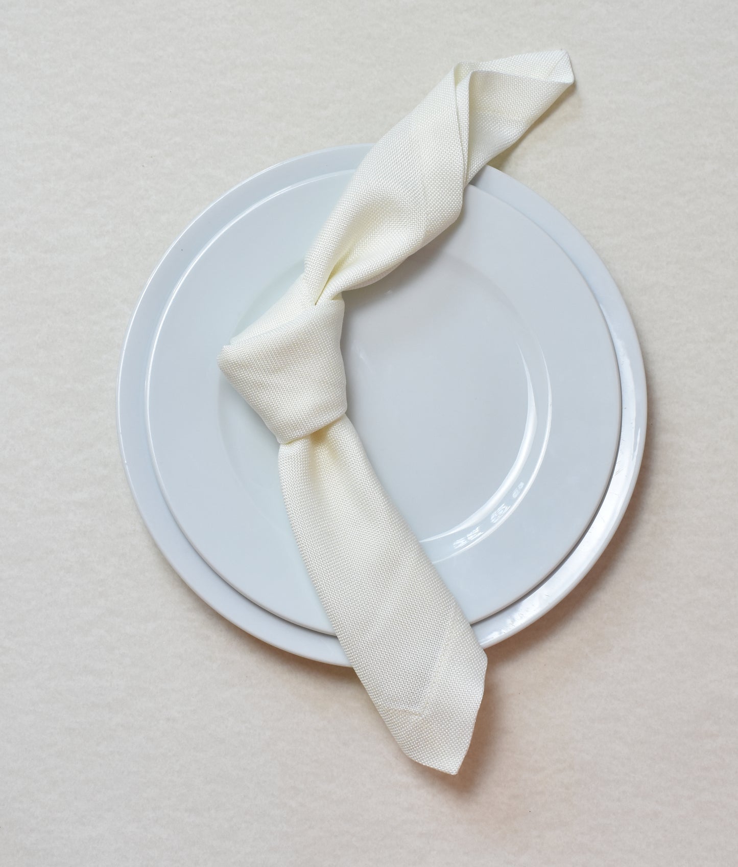 Servilleta lino ivory