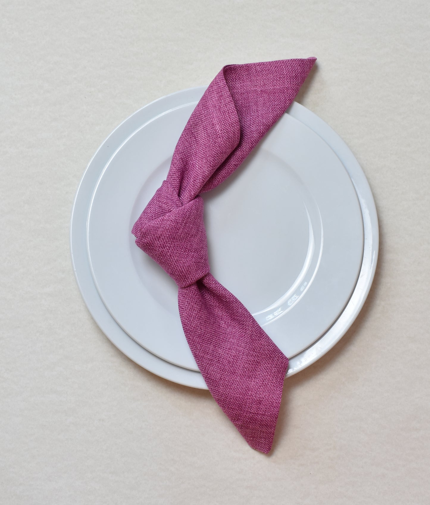 Servilleta lino fucsia