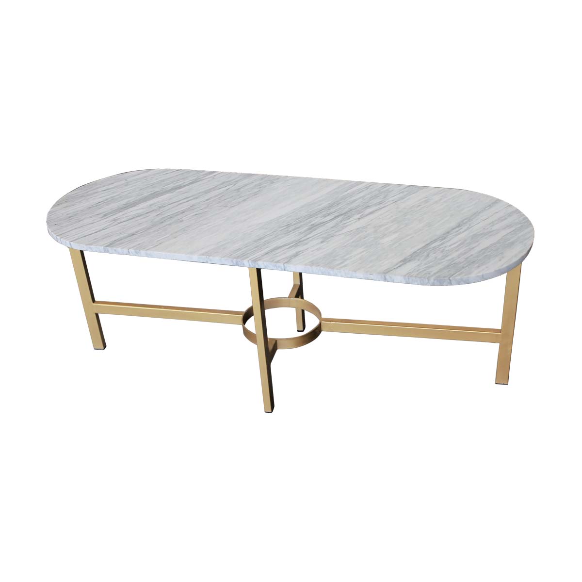 Mesa Duby petite mármol carrara