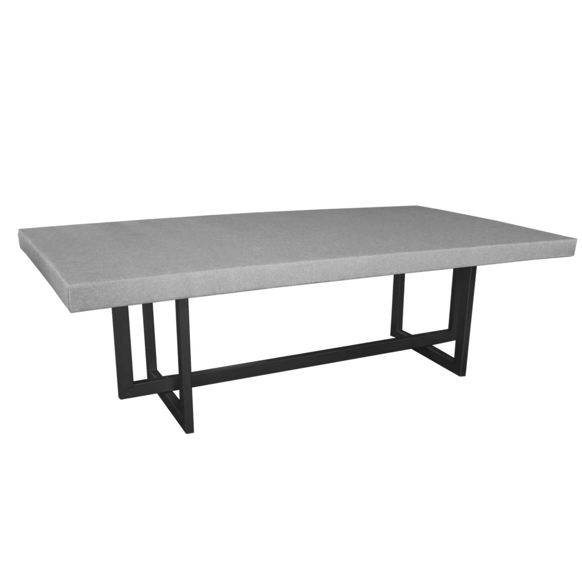 Mesa cubierta de lino silver
