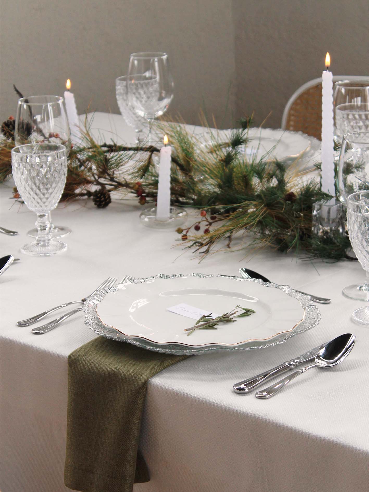 Plato base Zara plata