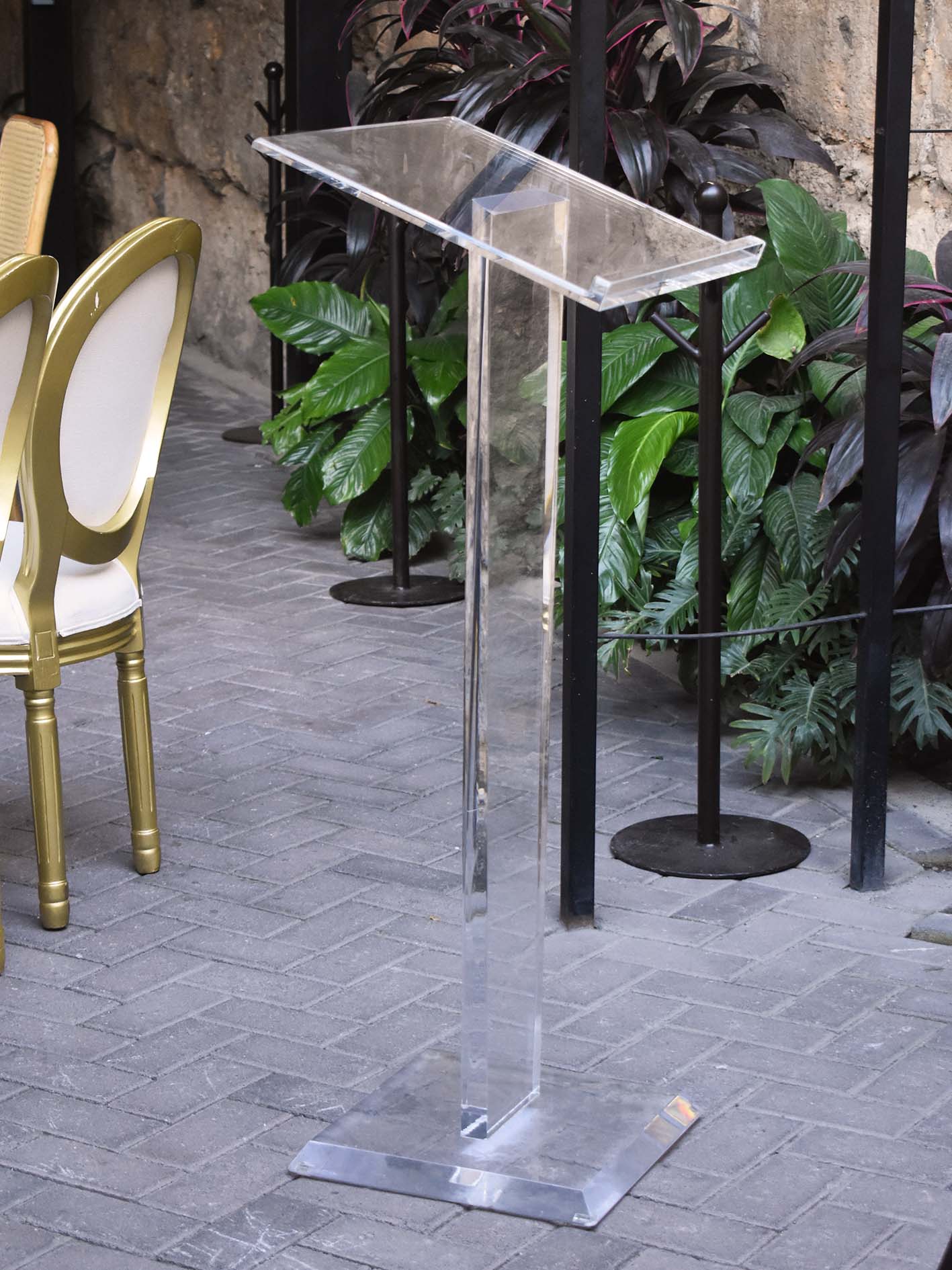 Atril acrílico petite