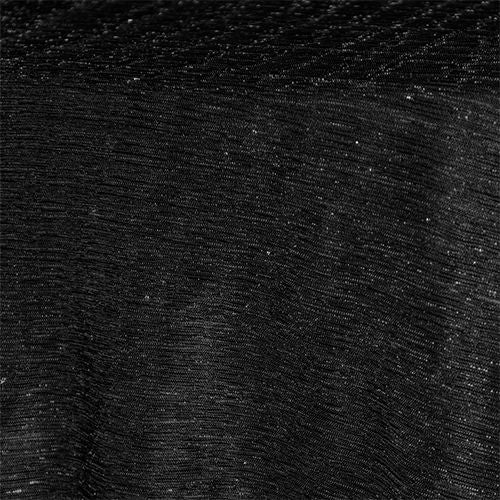 Mantel plizado negro