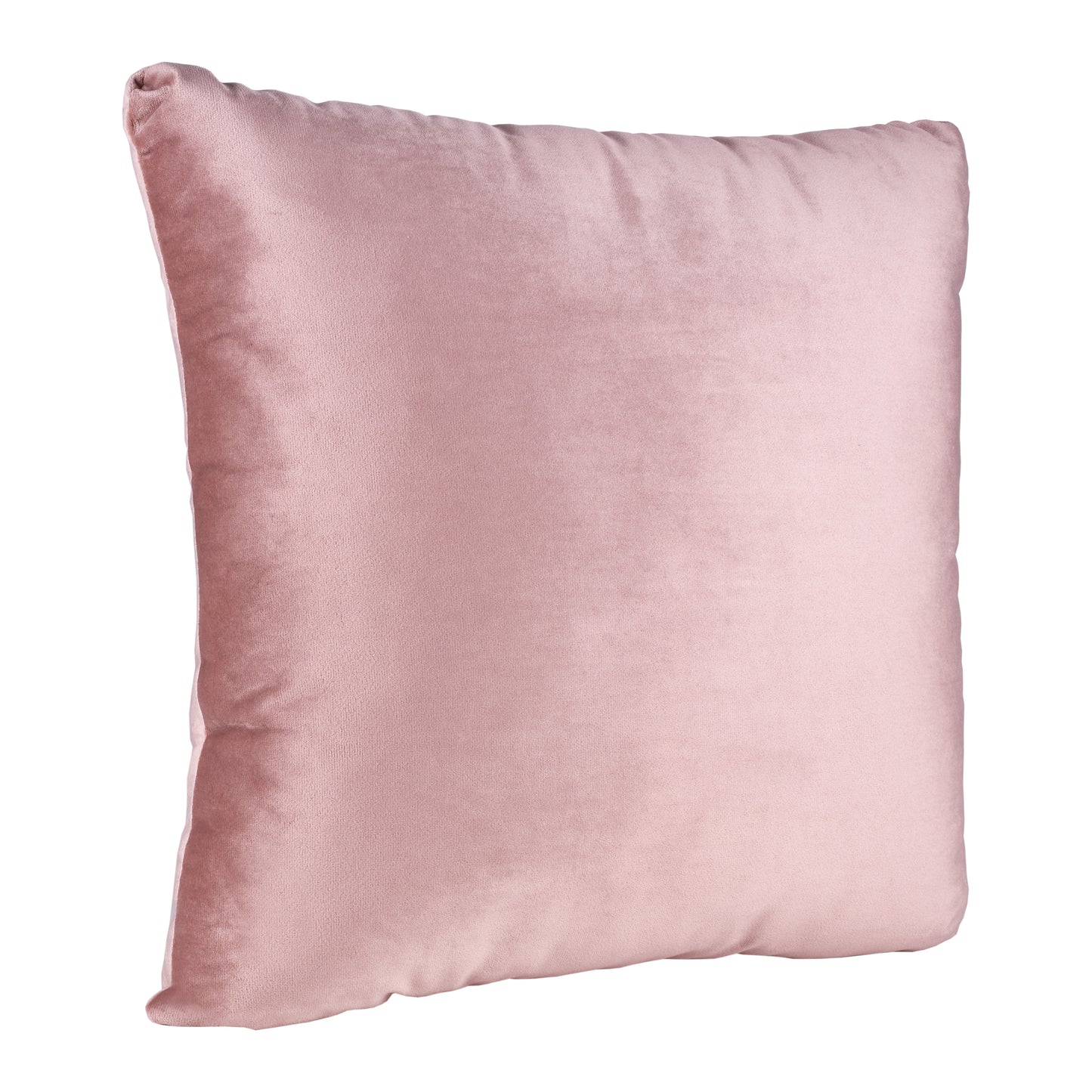 Cojín Velvet rosa palo