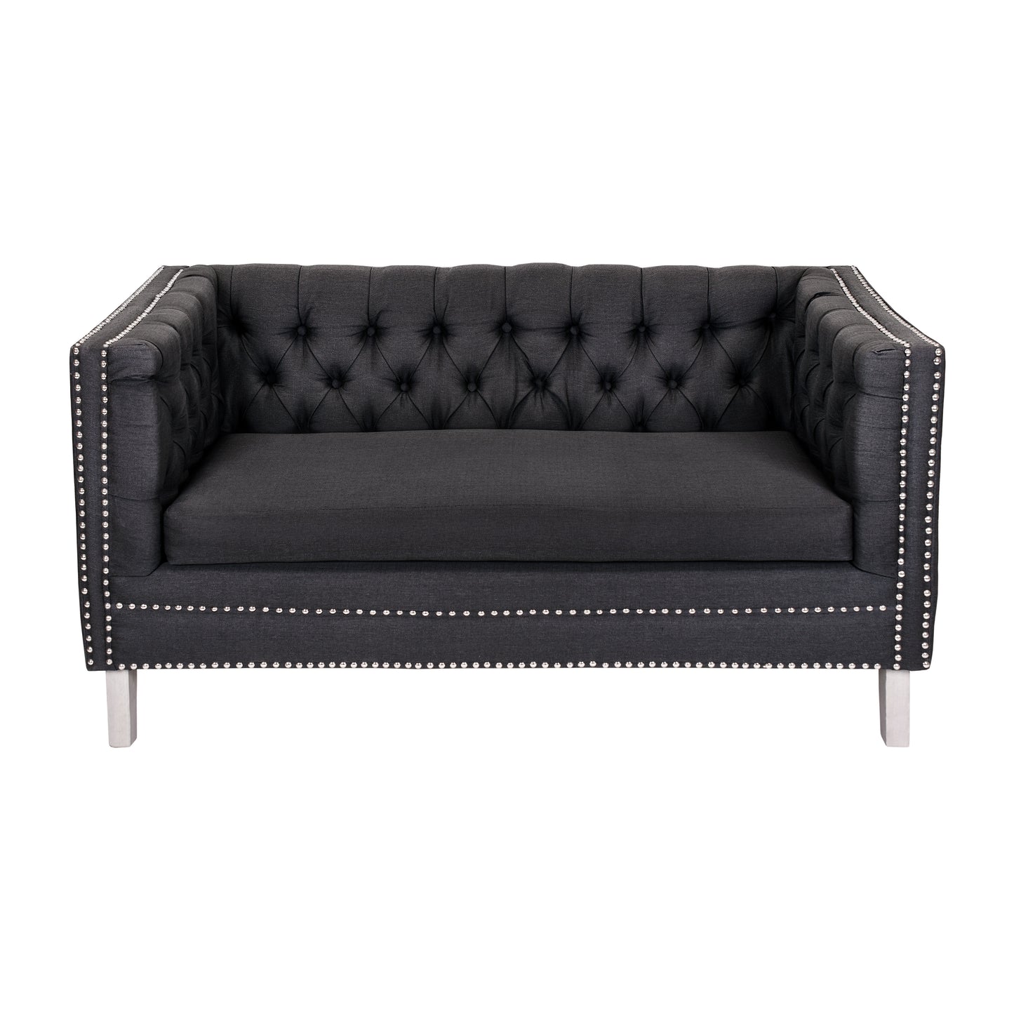 Love seat deco gris oxford