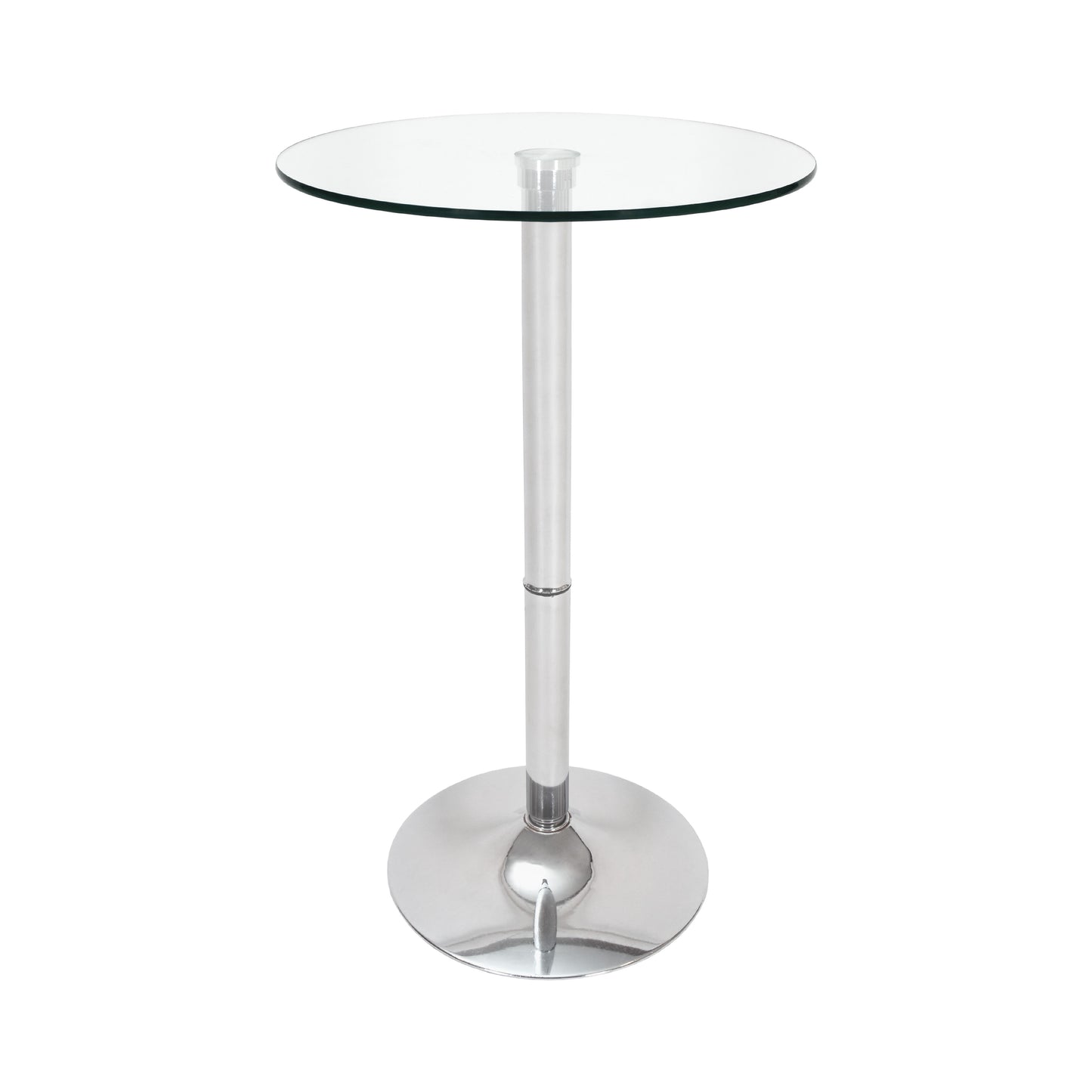 Mesa alta bar cristal