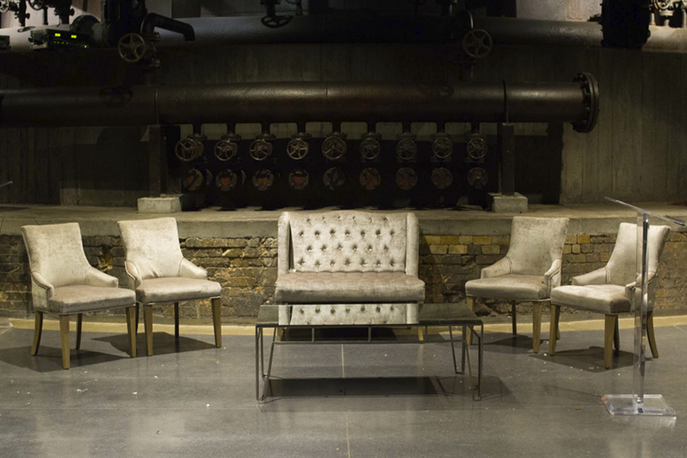 Mesa Deco plata