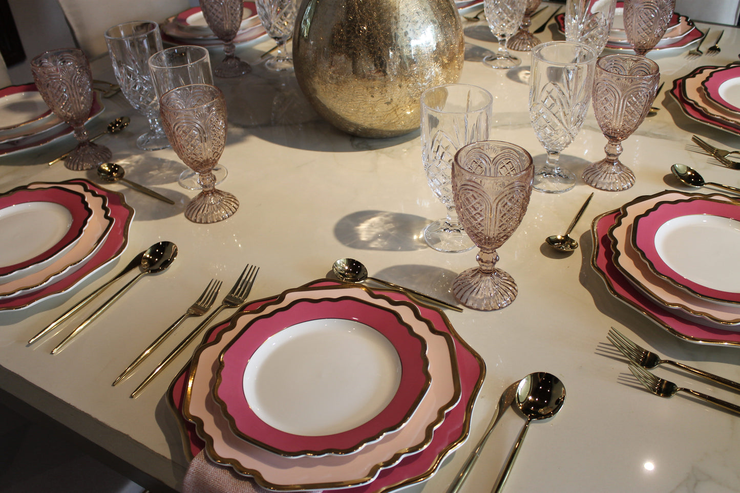 Plato trinche Sunflower violeta