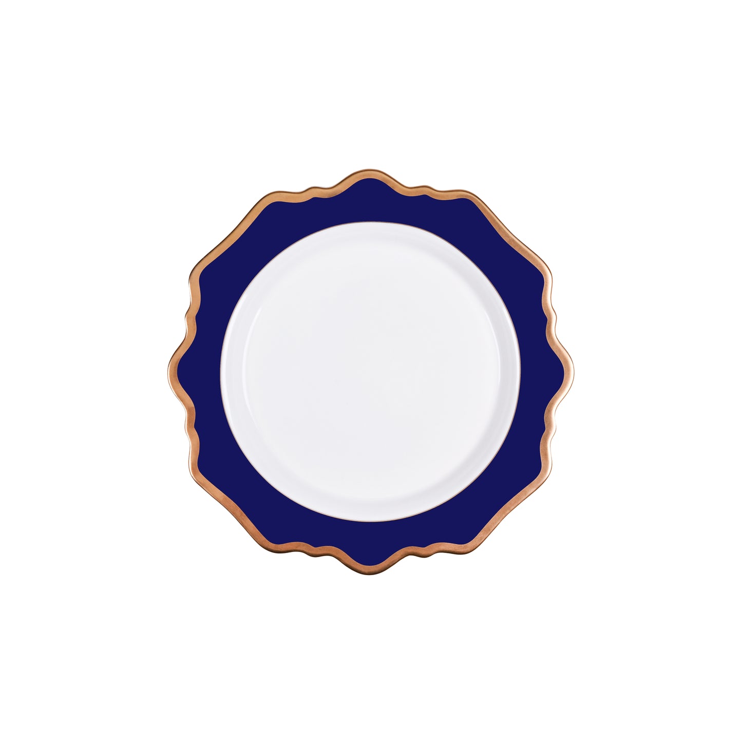 Plato trinche Sunflower azul royal