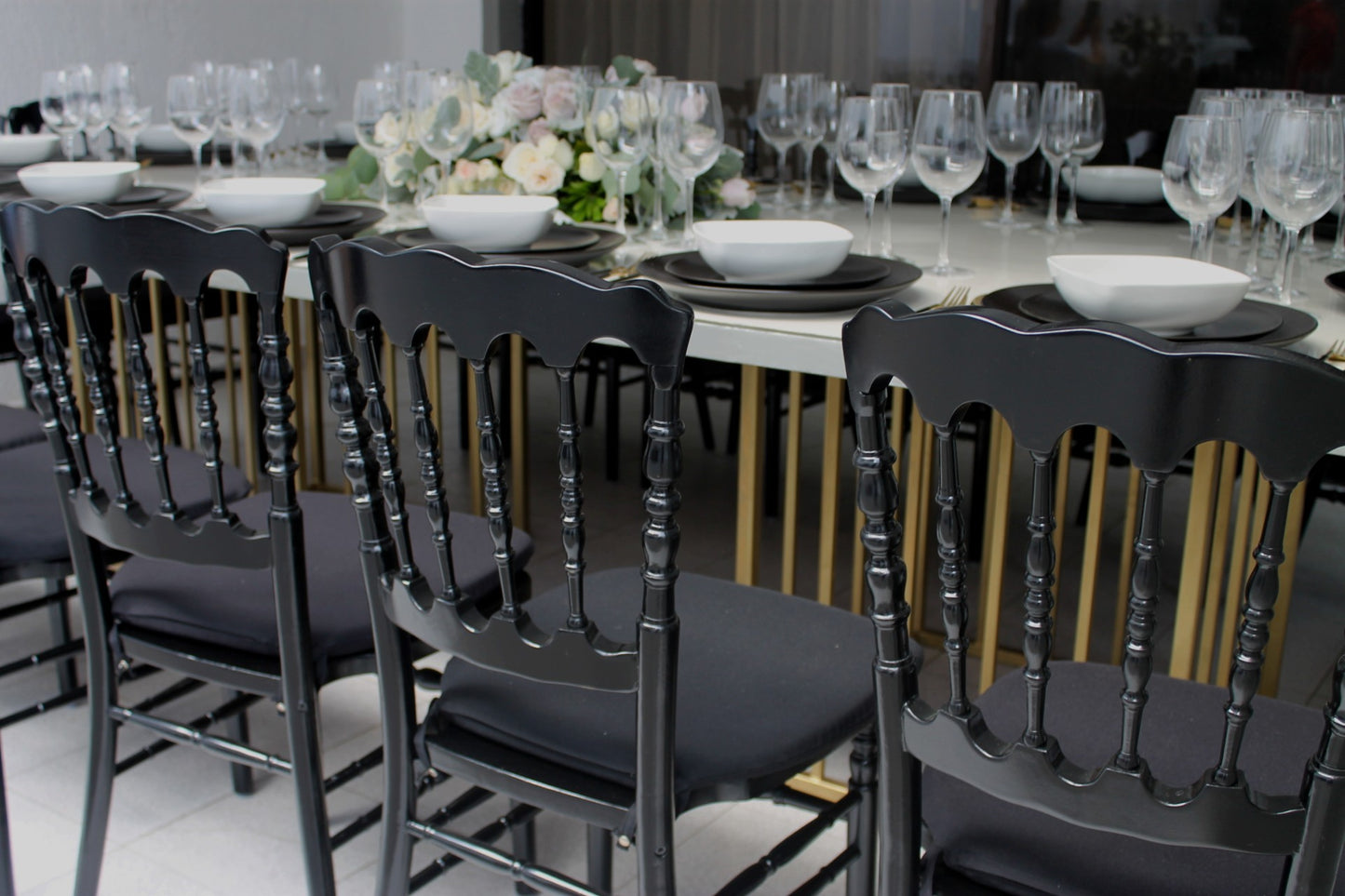 Silla Napoleón negra