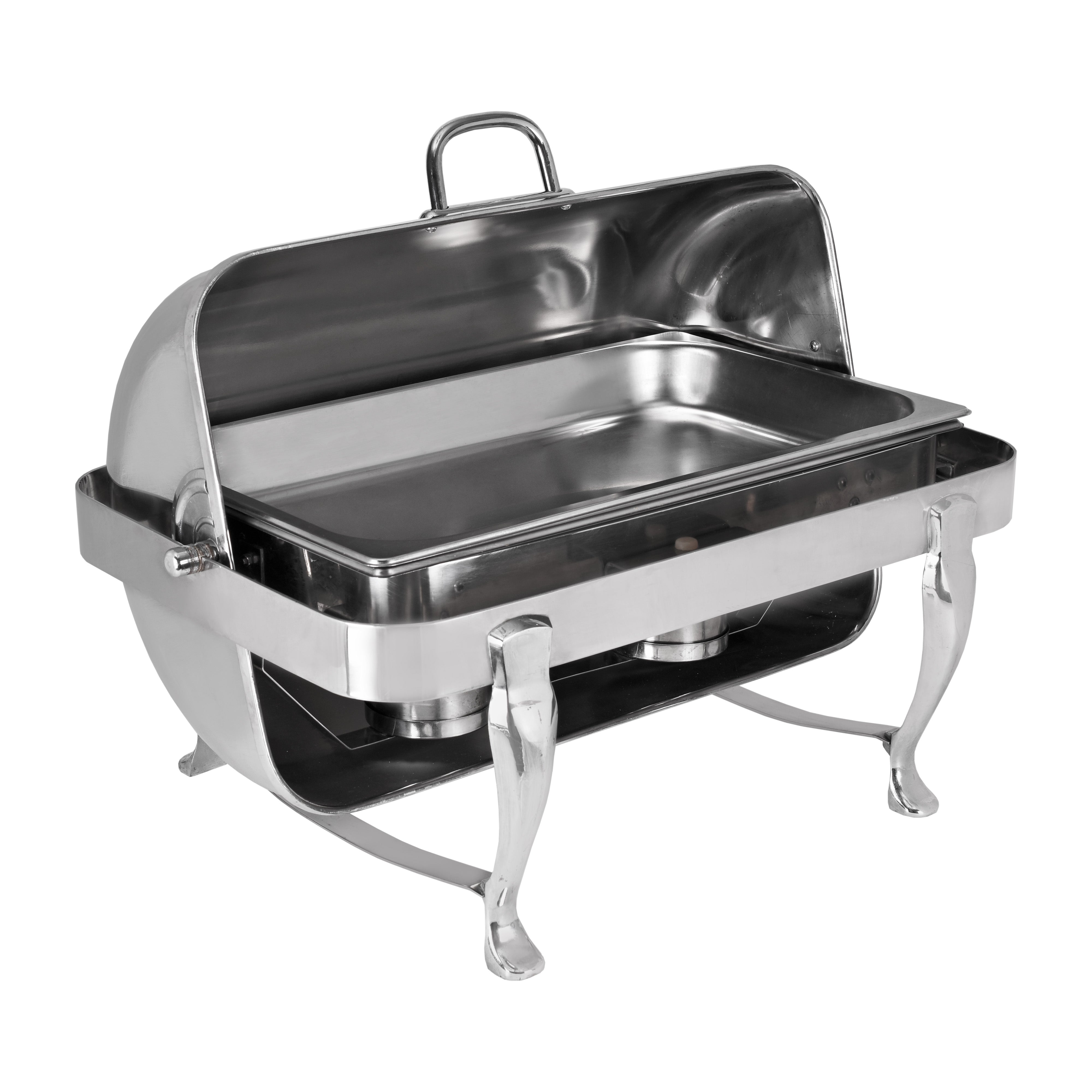 Chafer rectangular de lujo – amoraleseventos