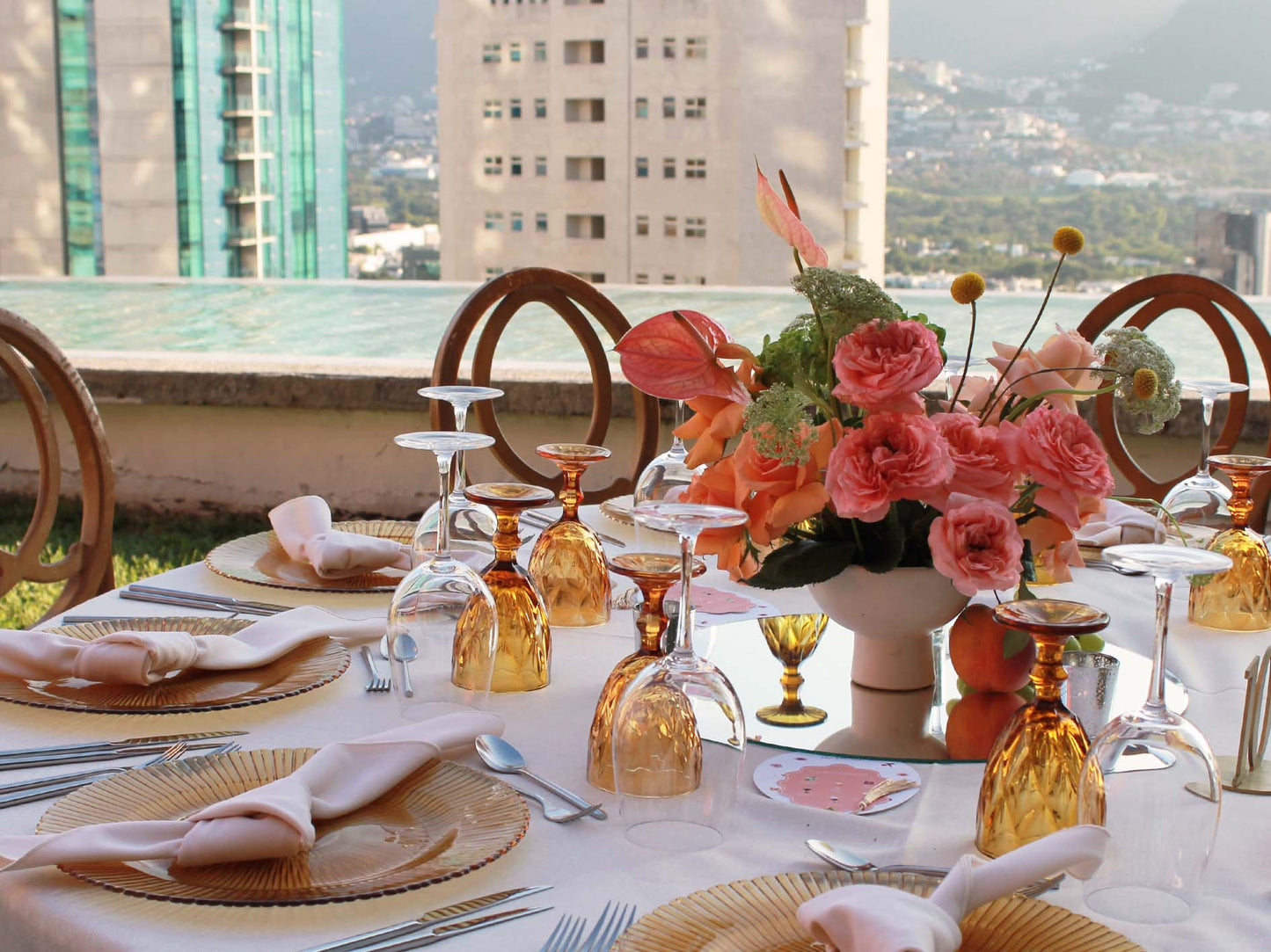 Copa Diamante ámbar