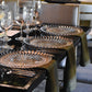 Plato base Margarita cristal