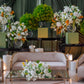 Mesa Deco dorada