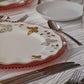 Plato trinche mariposas oro