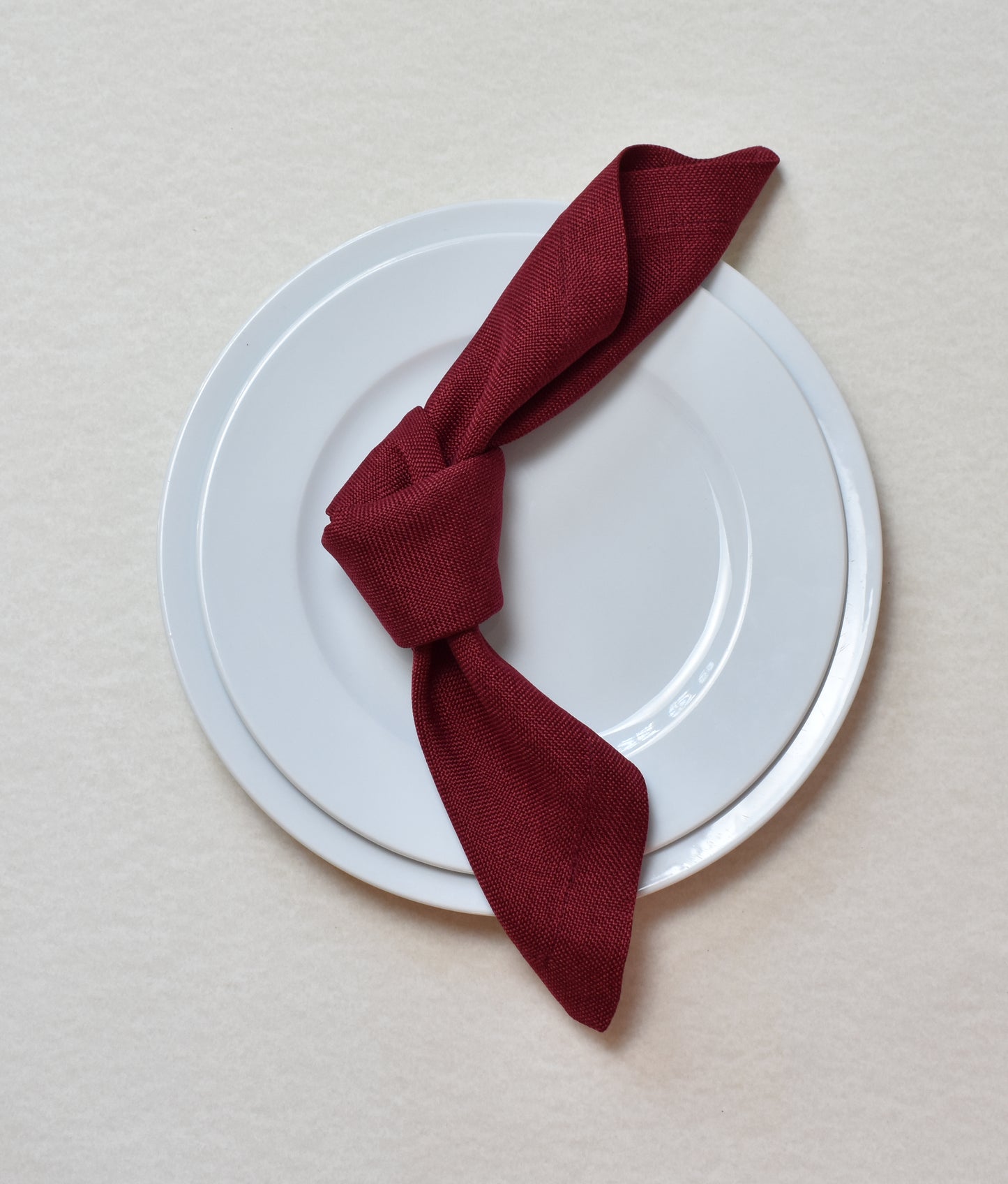 Servilleta lino burgundy