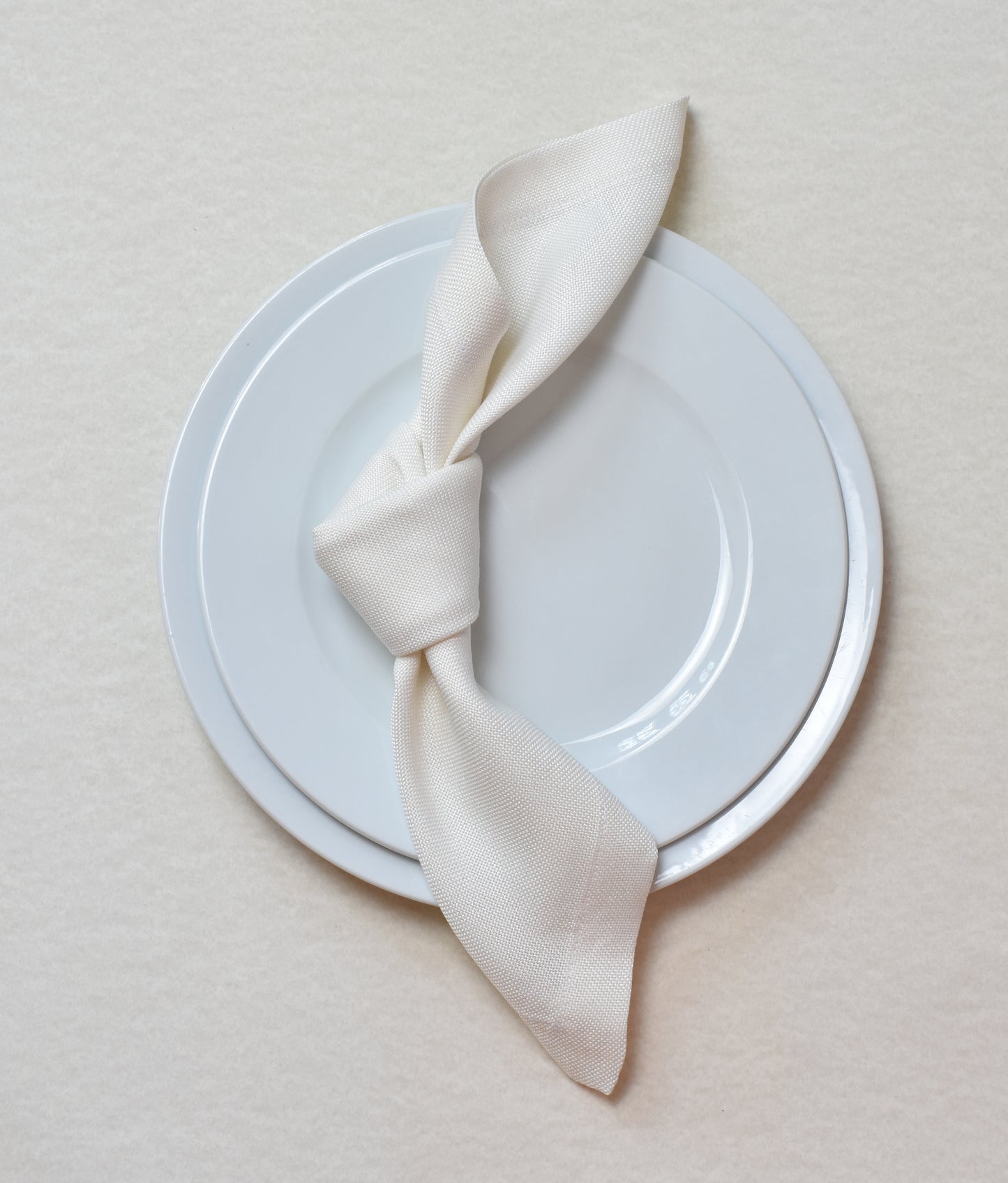 Servilleta lino crema