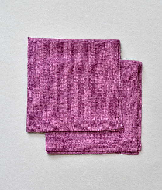 Servilleta lino fucsia