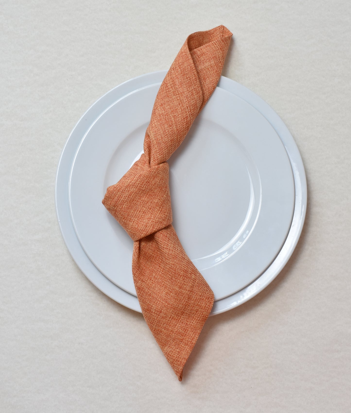 Servilleta lino naranja