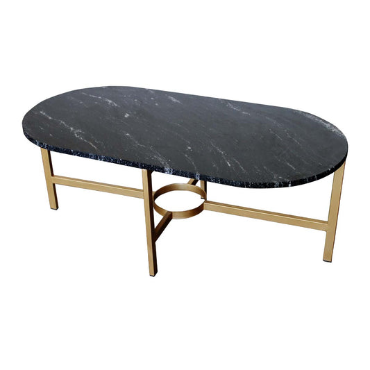 Mesa Duby mármol negro