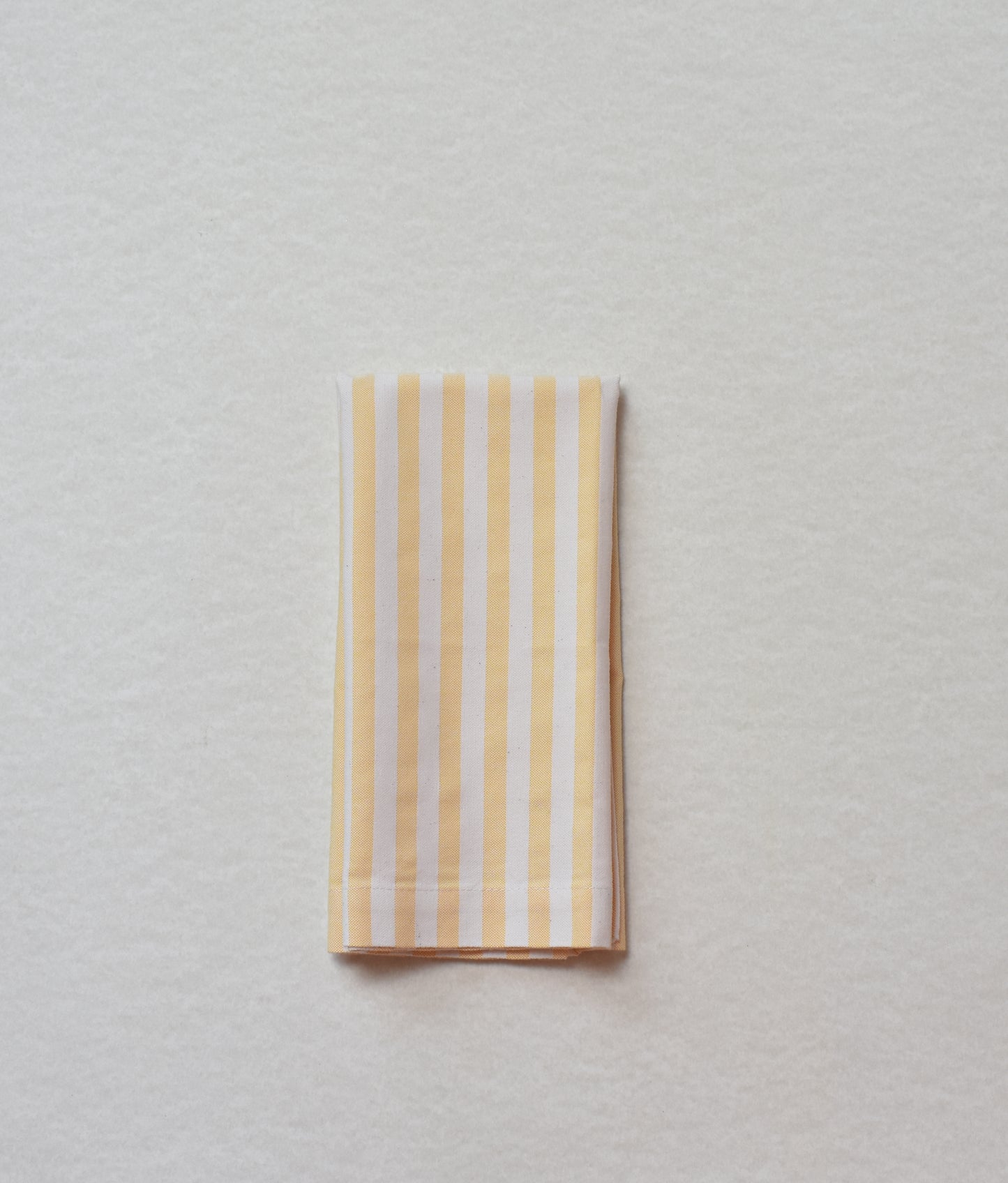 Servilleta lino de rayas amarillo