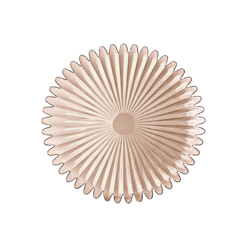 Plato base Margarita champagne
