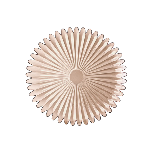 Plato base Margarita champagne