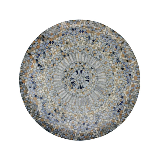 Plato base mosaico