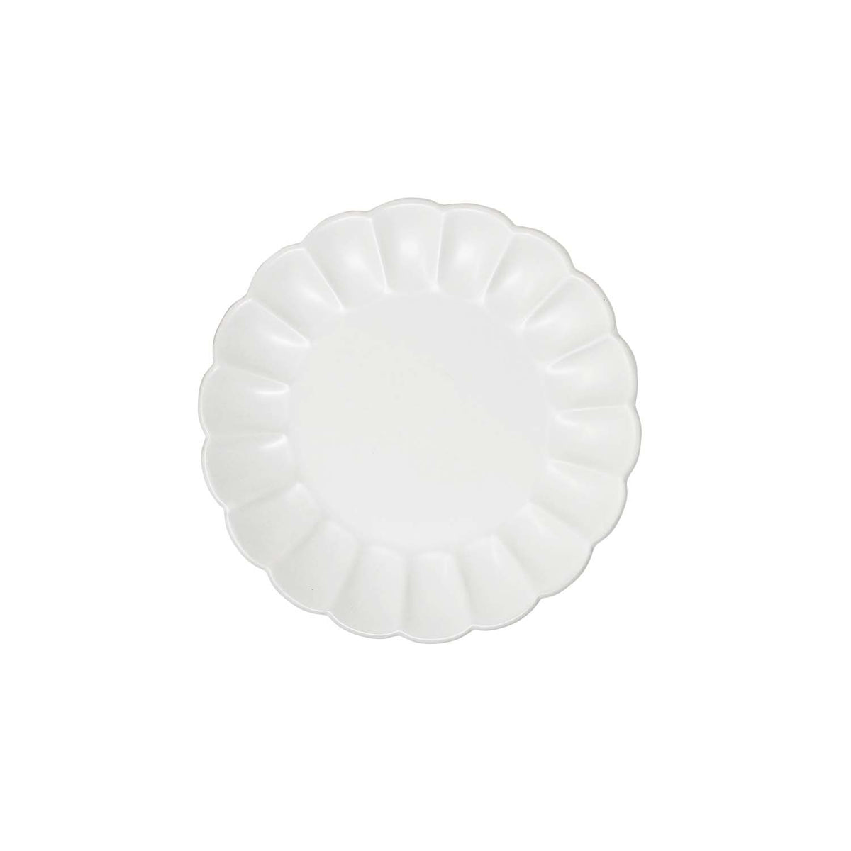 Plato postre pétalo
