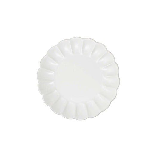 Plato postre pétalo