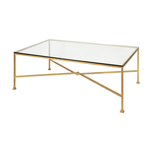 Mesa Deco dorada
