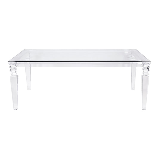 Mesa Aurora de acrílico