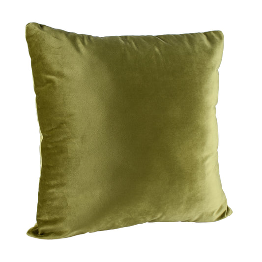 Cojín Velvet verde olivo