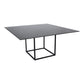 Mesa cubo herrería negro