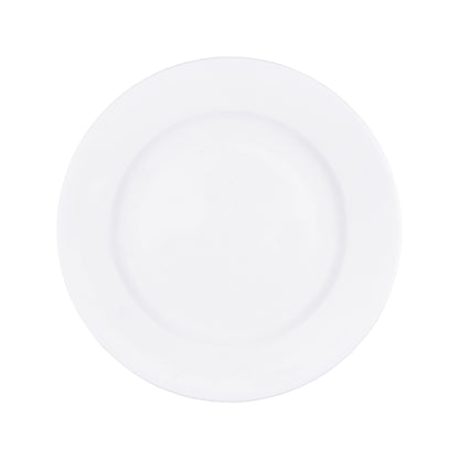 Plato trinche redondo blanco