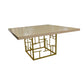 Mesa Emilia Dorada