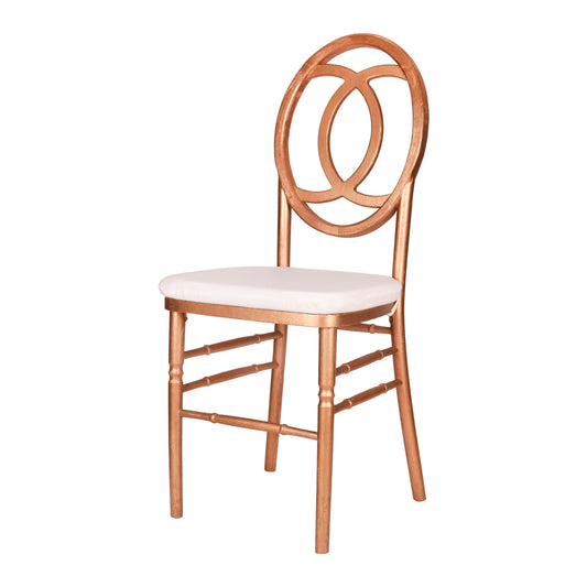 Silla Chanel dorada