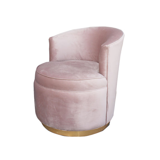 Sillón Alina rosa palo