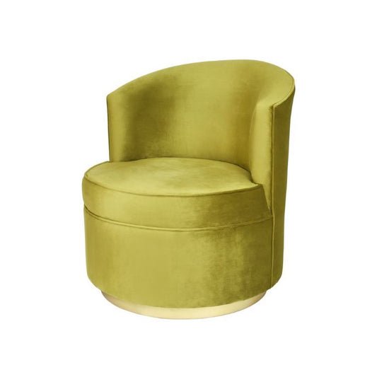 Sillón Alina verde olivo